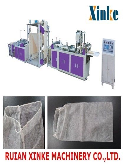 Non Woven Shoes Packing Bag Making Machine