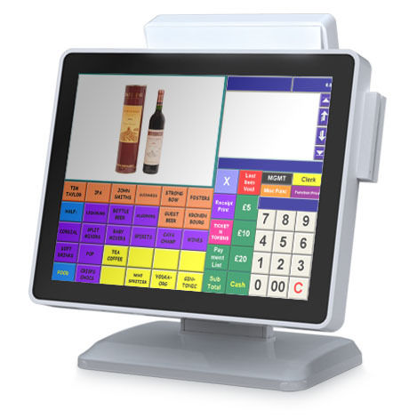 15 Inch Flat Touch Pos Terminal