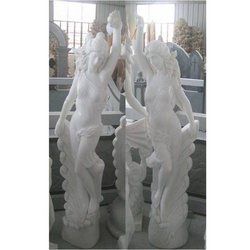 White Marble Statues