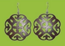 Octagon Earring