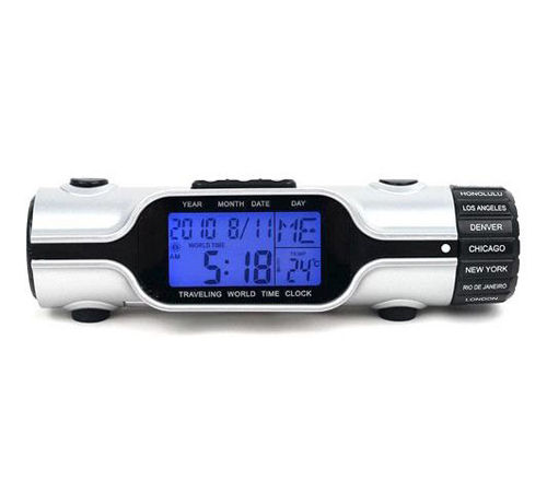 Traveling World Time Alarm Clock