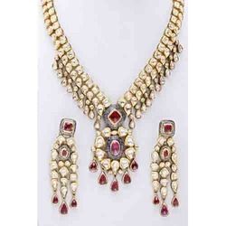 Antique Kundan Polki Set KJH-043