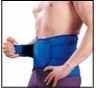 Blue Neoprene Back Support