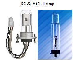 D2 और HCL लैंप