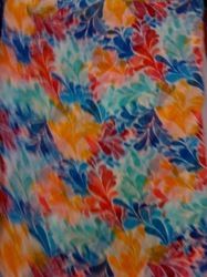 printed georgette fabric