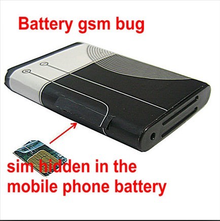 Voice Trigger Spy Hidden Battery GSM Bug Auto Call Back