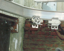Al Alloy High Profile Monorail - Aluminum Alloy, Size PI 190 & PI 130, Manual/Power Trolley, Perimeter Mounted