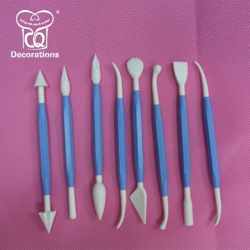 Modelling Tools 8pcs/Set (Blue Color)