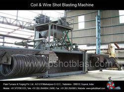 Wire Coil Shot Blasting Machine