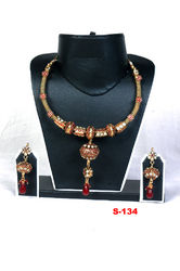 Fancy Polki Necklace Set