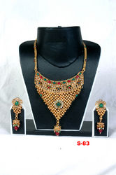 Gold Plated Bridal Necklace Set