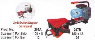 हाइड्रोलिक मोटराइज्ड बार और स्ट्रिप बेंडर