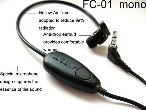 Air Tube Radiation Free Headsets