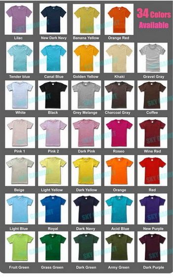 Plain T-shirts