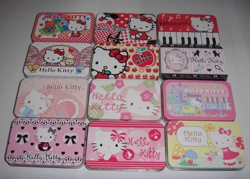 Hello Kitty Candy Tin Sets Box