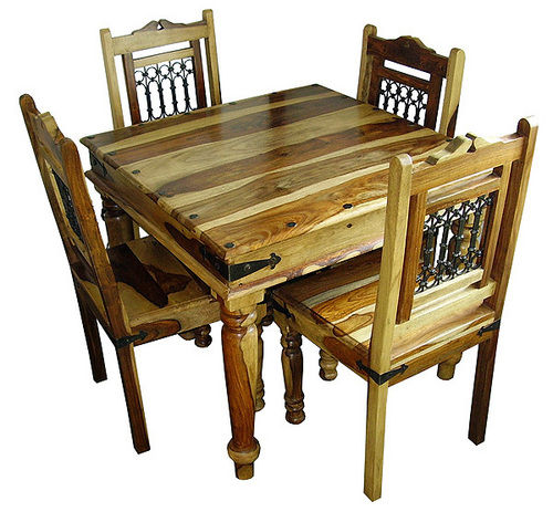Wooden Square Dining Table