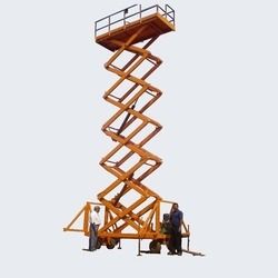 Hydraulics Scissor Lifting Machine