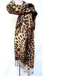 Pashmina Wool Animal Printed Scarves