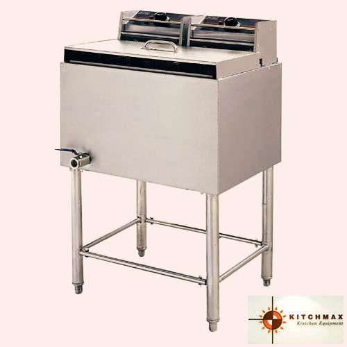 1-Tank 2-Basket Electric Fryer (Floor Type)