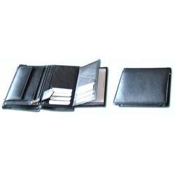 Gents Leather Wallets - Premium Leather, Multi-Slot Design | Organizes Cards, Currency & Coins Efficiently