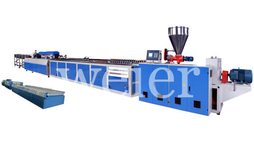 Wood-Plastic Floor Production Line By Qingdao Weier Plastic Machinery Co., Ltd.