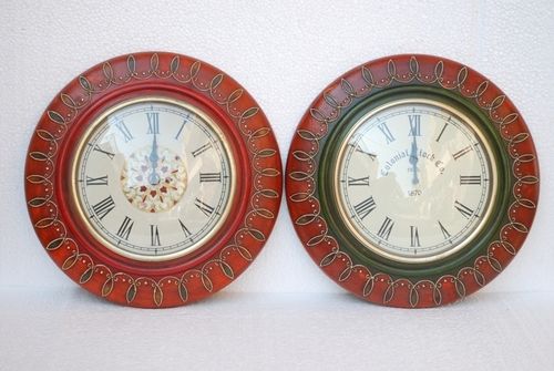 Embossed Wall Clocks