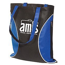 Non Woven Zipper Side Tote Bag