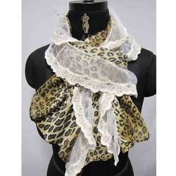 Fancy Lace Leo Scarf