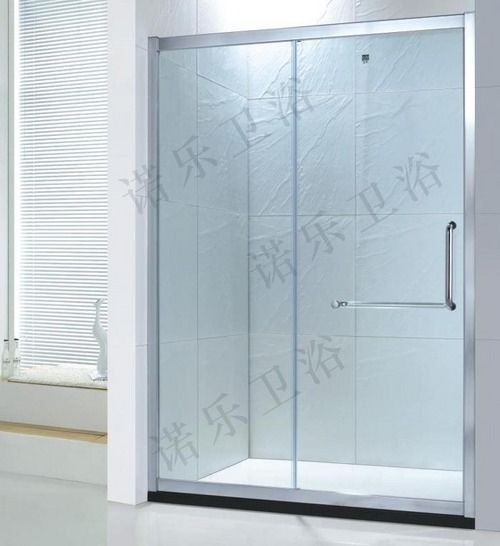 Simple Aluminum Frame Sliding Door Shower Enclosures