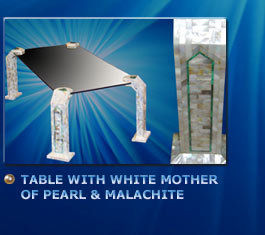 Table With Malachite