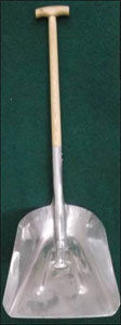 Aluminium Shovel With Wooden T-Handle