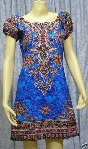 Blue Printed Kurta