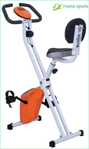 Folding Stationary Upright Exercise Bike