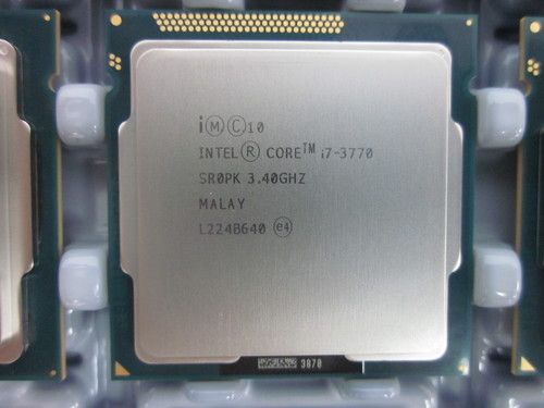 Computer I7-3770 Processor