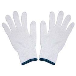 Cotton Knitted Seamless Gloves - Best Quality Cotton Fabric, Various Sizes Available for Industrial Use, High Durability