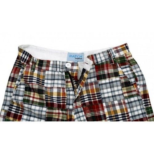 Men Patchwork Shorts