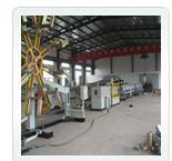 PE Large-Caliber Gas And Water-Supplying Pipe Extrusion Line