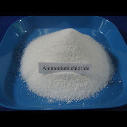 Ammonium Chloride - Pure White Powdered Chemical | Soluble in Water, High Quality for Diverse Industries