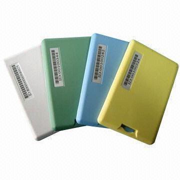 Card Reader - ABS Flame Retardant Material, 87mm x 56mm x 5mm Dimensions, White/Blue/Yellow/Green, 2.4GHz ISM Frequency, IP65 Protection Grade, Durable Design with 0-200m Reading Distance