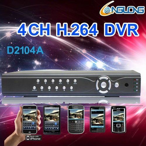 4 चैनल CIF स्टैंडअलोन सिक्योरिटी DVR रिकॉर्डर D2104A 