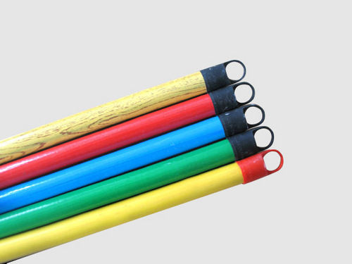 PVC Coated Wooden Broom Handle