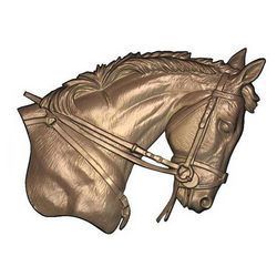 Wooden Carving Horse Head