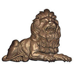 Wooden Carving Lion