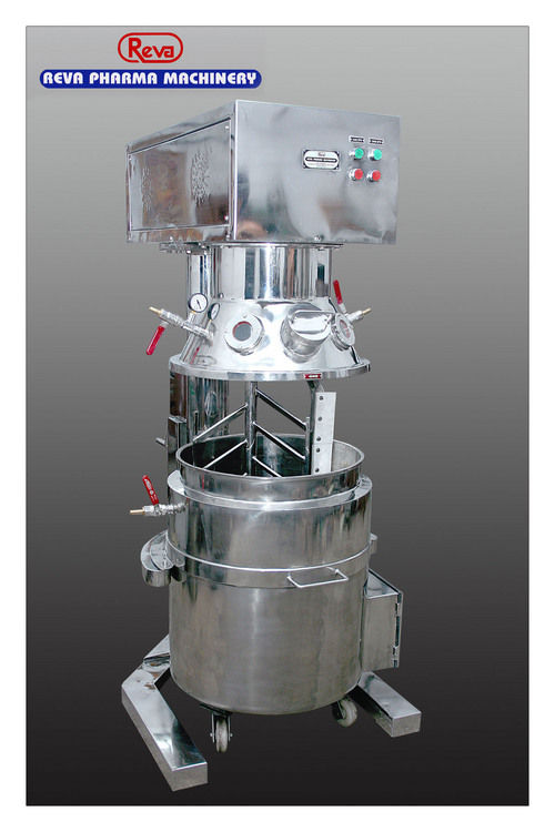 Planetary Mixer Machine - 20L to 650L Capacity | Stainless Steel 316 Bowl with Electric Heating, Twin Speed Stirrer, Easy Clean Design