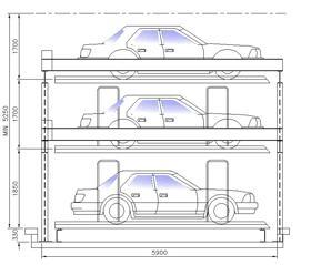 Fully Automated Multilevel Car Parking System