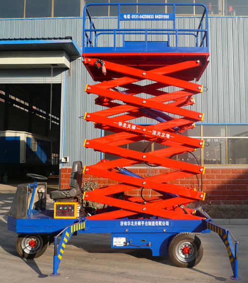 Self-propelled Hydraulic Elevating Platform