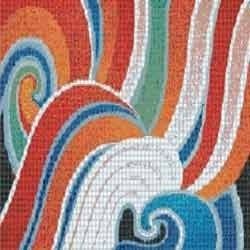 Glass Mosaic Exterior Tiles 