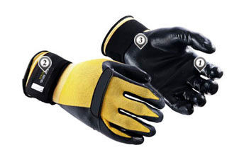 Nitrile Gloves - Premium Oil Resistant Nitrile Palm, Waterproof and Anti-Puncture Design | Comfortable Neoprene Cuffs, Ideal for Oil, Mining, and Petrochemical Industries