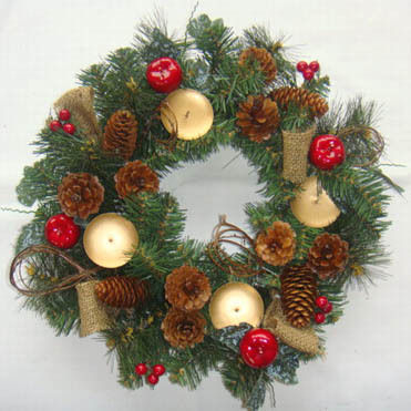 Wreath Candle Holders