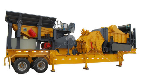 Single-trailer Portable Crusher